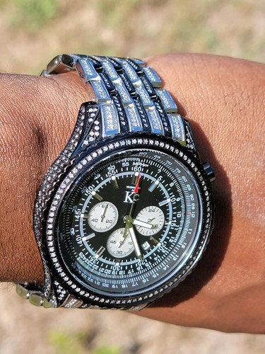 Techno com diamond watch - techno,