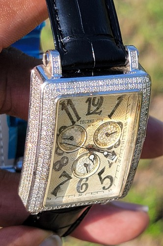 Techno com diamond watch - techno,