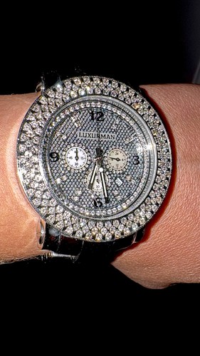 Men luxurman diamond watch - luxurman,